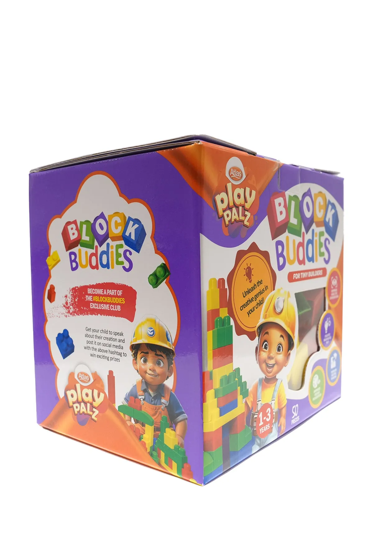 Atlas Building Blocks Set (50Pcs)