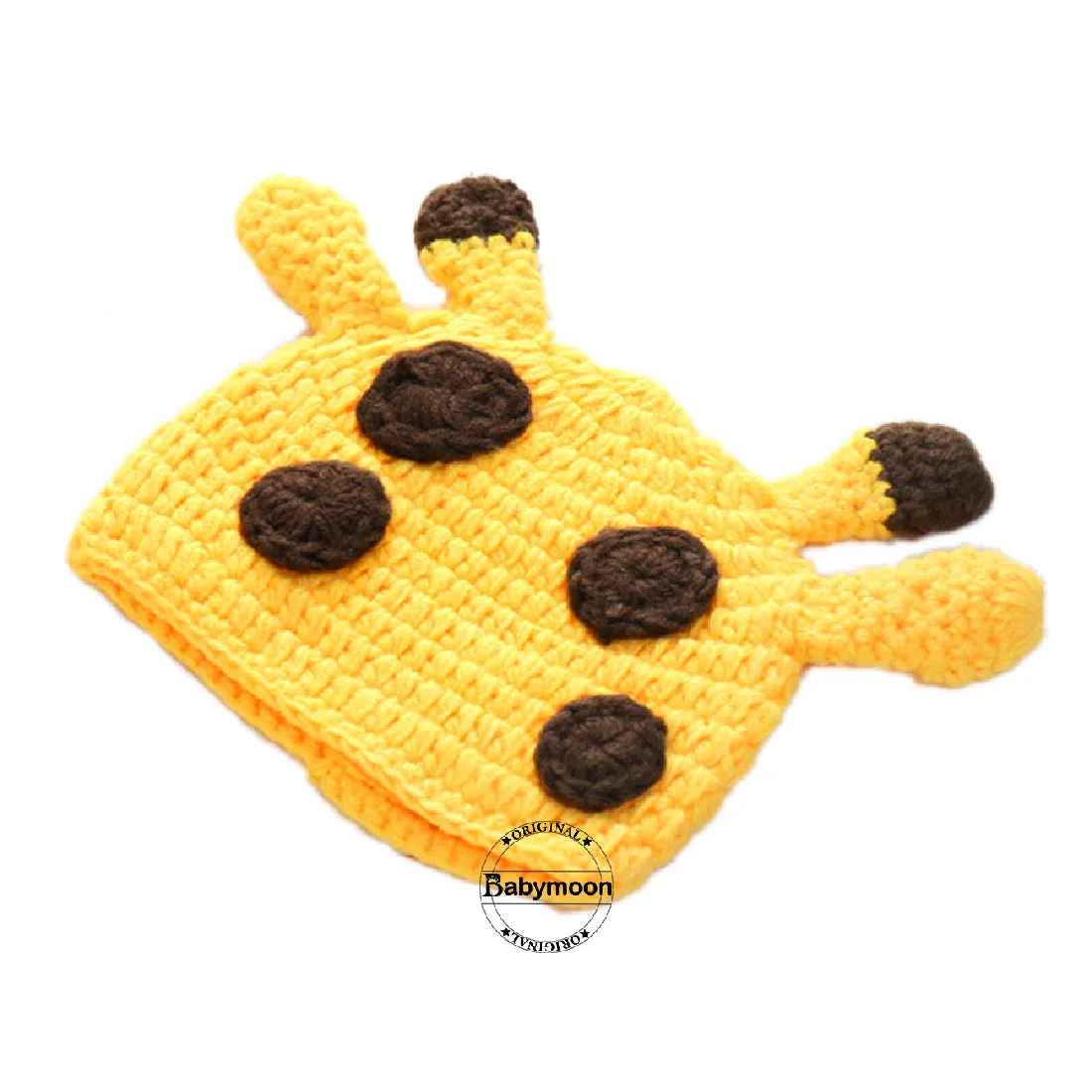 Babymoon Giraffe Shorts With Cap Newborn Photography Crochet Outfit Costume