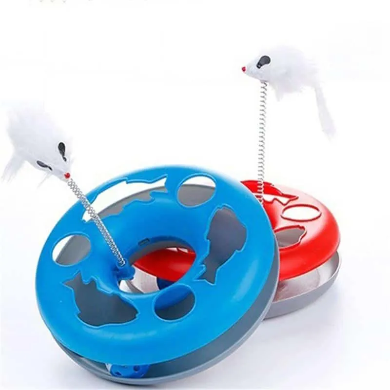 Cat Teasing Mouse Toy