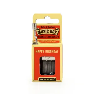 Crank Music Box (Happy Birthday)
