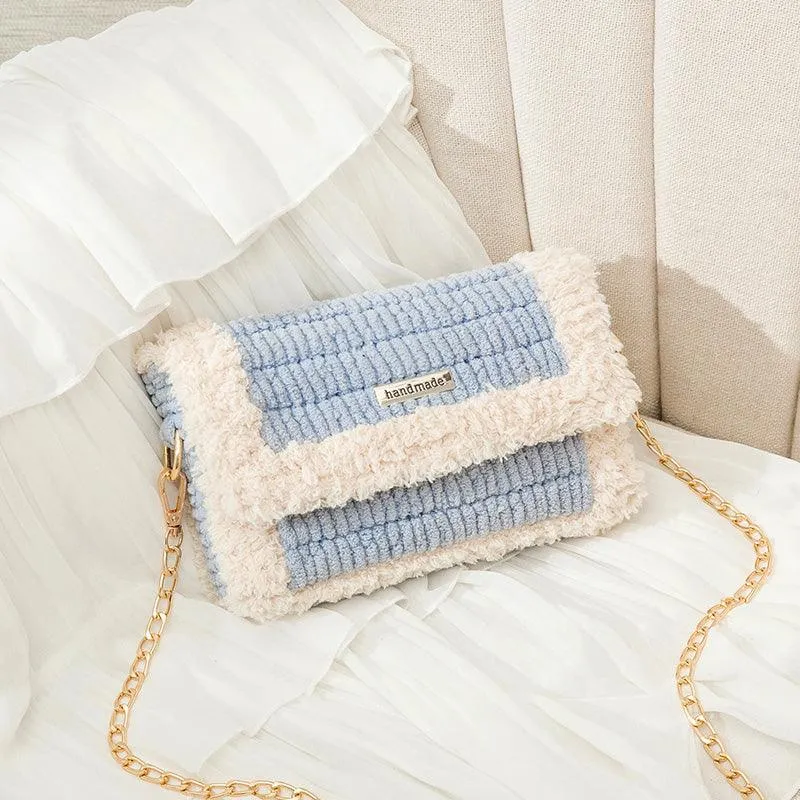 DIY Hand-sewn Material Package Mesh Woolen Thread Self-made Gifts