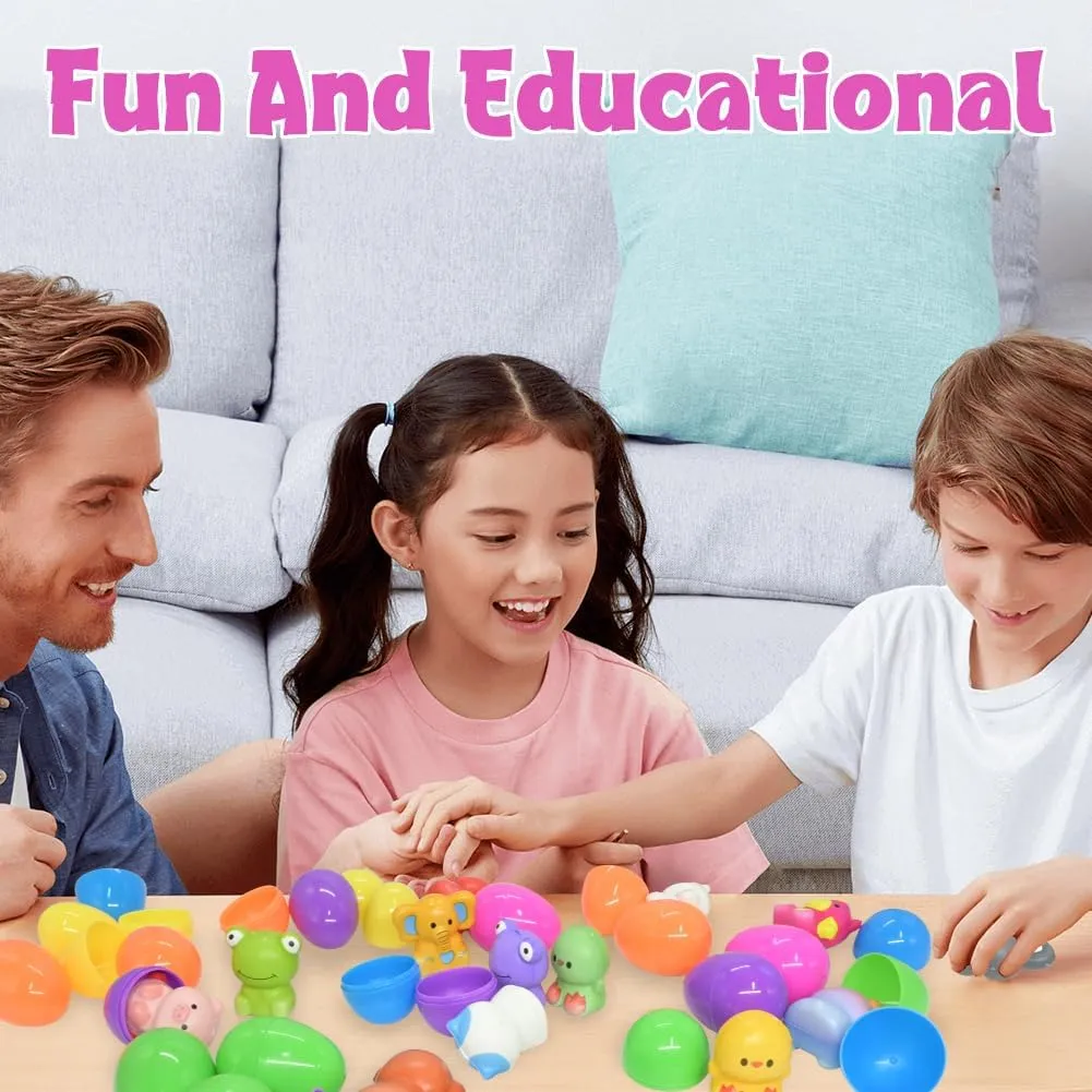 Easter Best Gift 50% OFF-24 PCS Easter Eggs Prefilled Slow Rising Squishy Toys