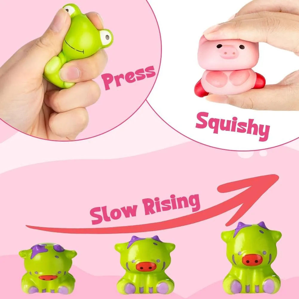 Easter Best Gift 50% OFF-24 PCS Easter Eggs Prefilled Slow Rising Squishy Toys