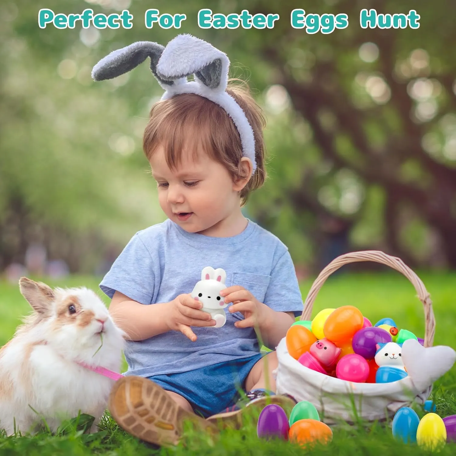 Easter Best Gift 50% OFF-24 PCS Easter Eggs Prefilled Slow Rising Squishy Toys