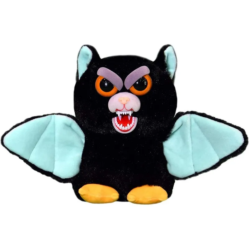 Feisty Pets Uptight Ursula Adorable Plush Bat that turns Feisty with a Pinch