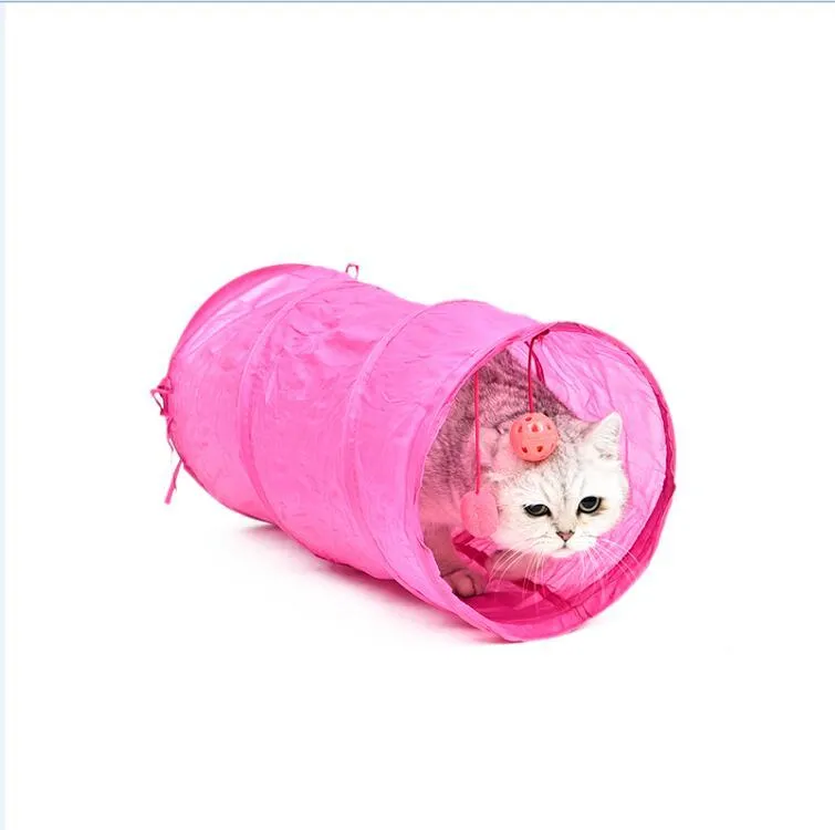 Four Holes Tunnel Toy for Cats