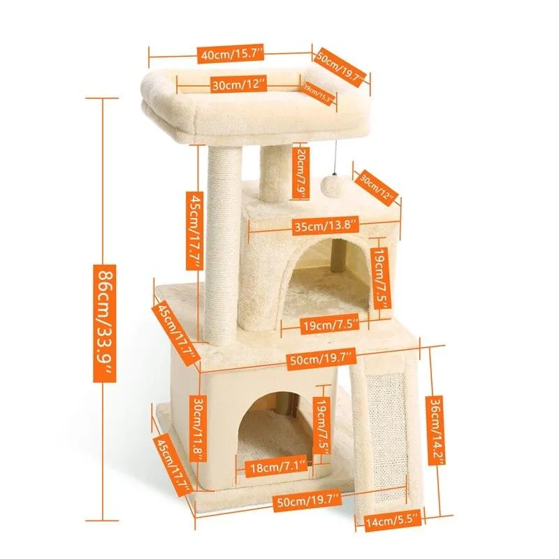 Four Layers Big Scratcher for Cats