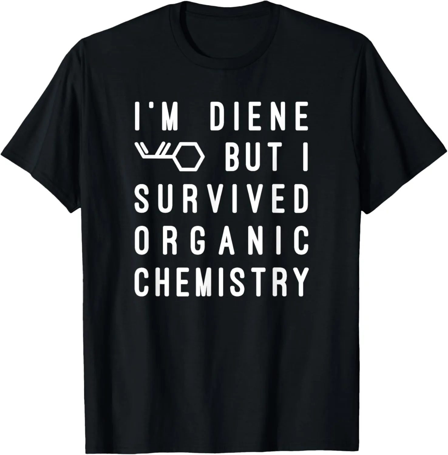 Funny Chemistry T-Shirt, I Survived Organic Chemistry Tee T-Shirt