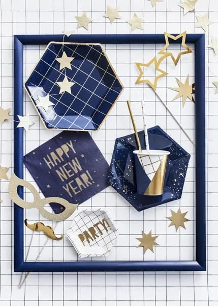 Gold Party Photo Props