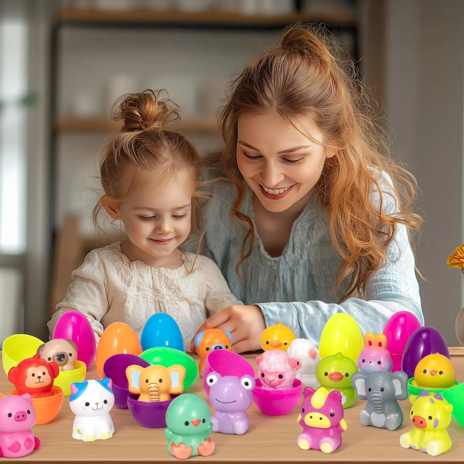 HOT SALE 49% OFF24 PCS Easter Eggs Prefilled Slow Rising Squishy Toys
