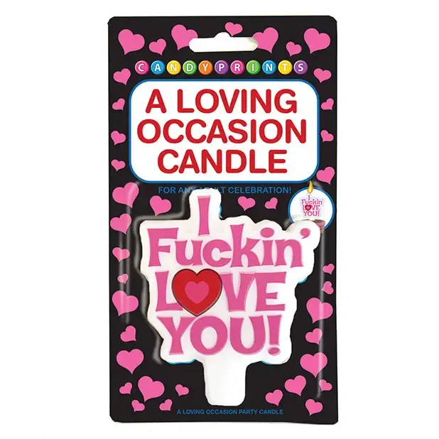 I F*ckin' Love You Candle