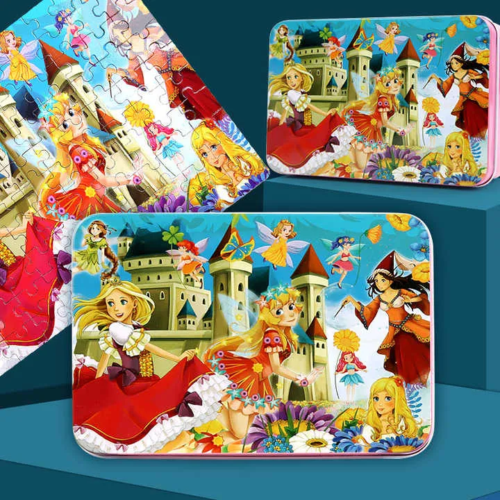 Kid Education Toys Iron Box Cartoon-ألعاب تعليمية للأطفال