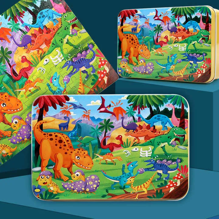 Kid Education Toys Iron Box Cartoon-ألعاب تعليمية للأطفال