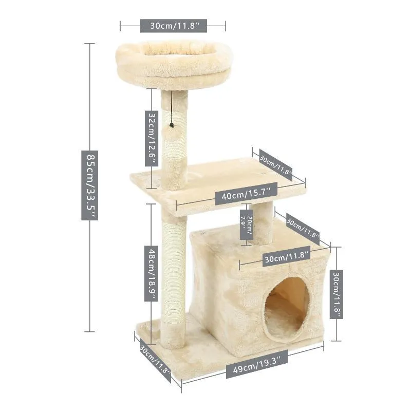 Large Four Layered Scratcher for Cats