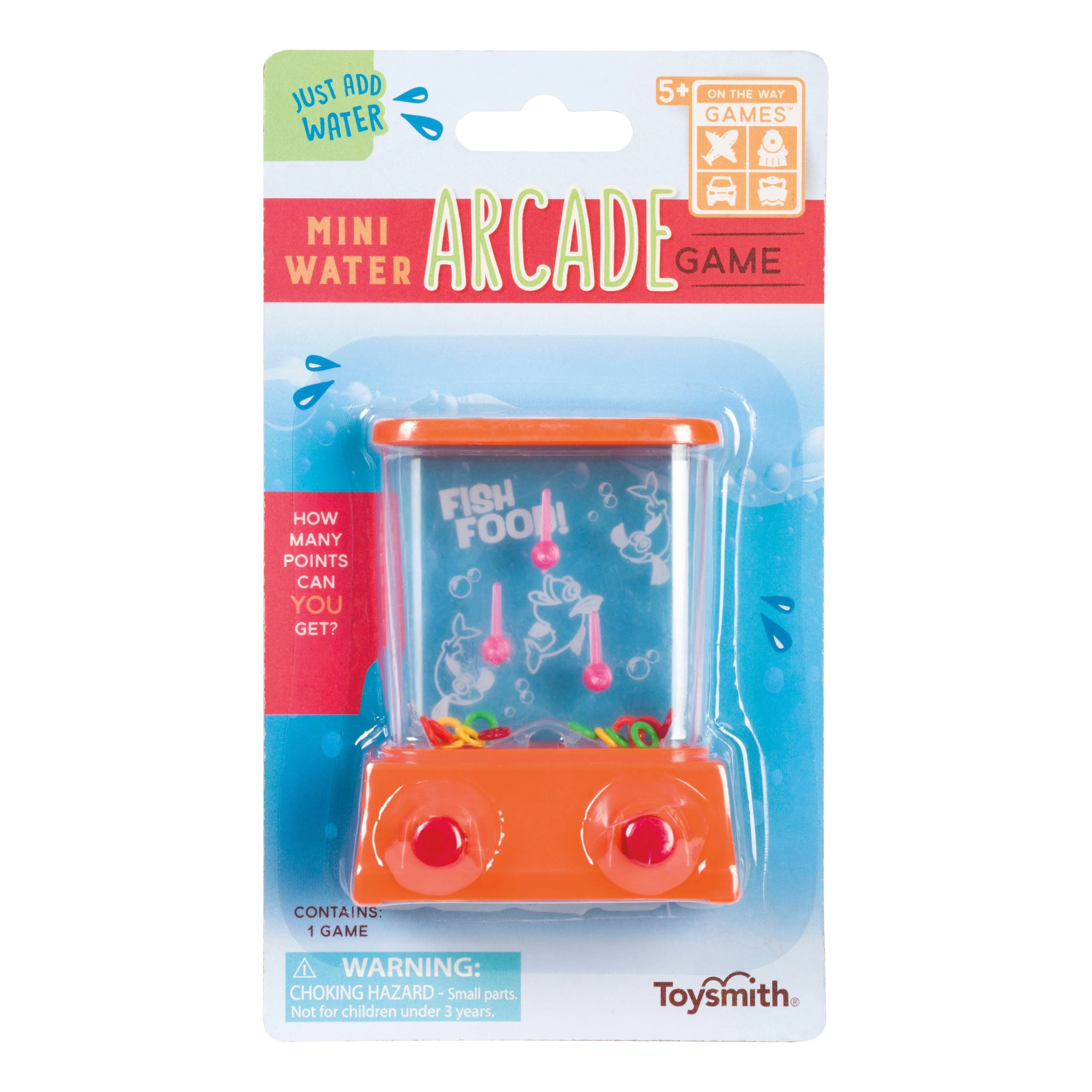 Mini Water Arcade Games | Travel Size | Toysmith