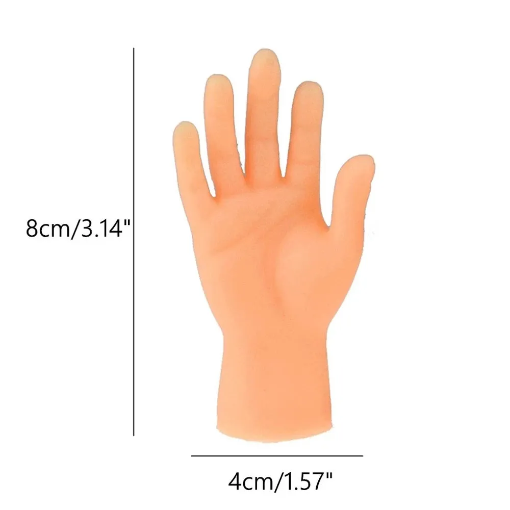 one pair Cartoon Funny Finger Hands Creative Finger Toys Small Hand