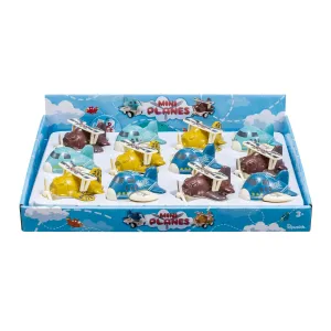 Pull Back Action | Planes 4-inch Die-cast- assorted | Toysmith