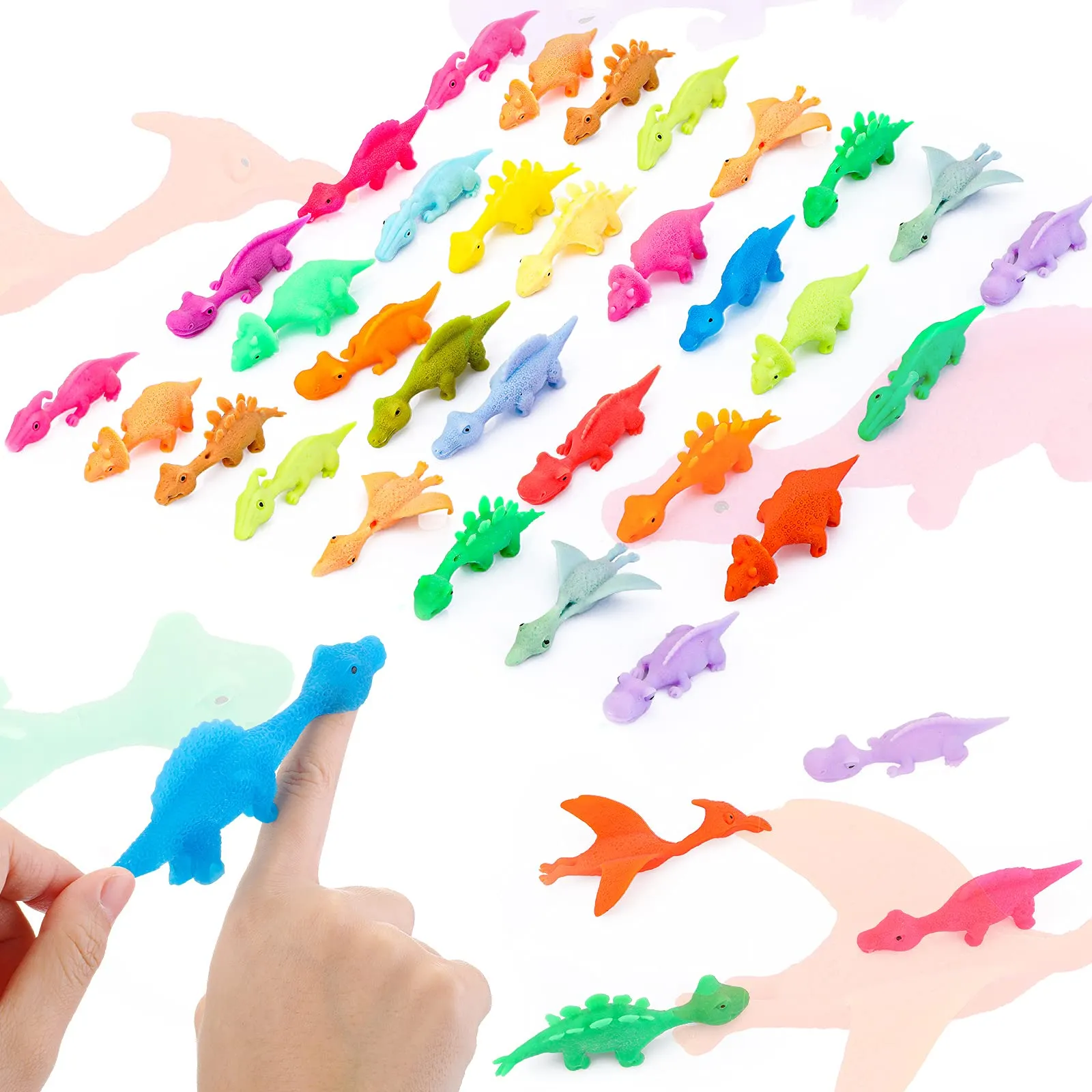 Slangbella Dinosaur Finger Toys