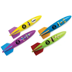 Toypedo Bandits Pool Toys (4 Pack)