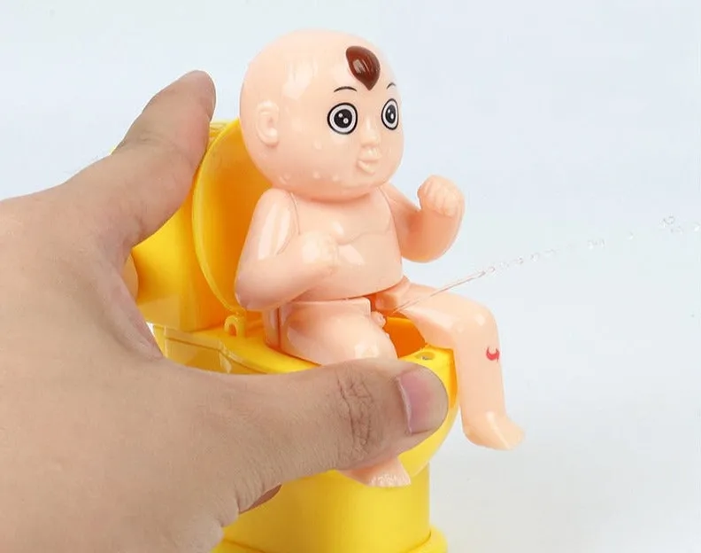Water Spraying Baby Prank Toy